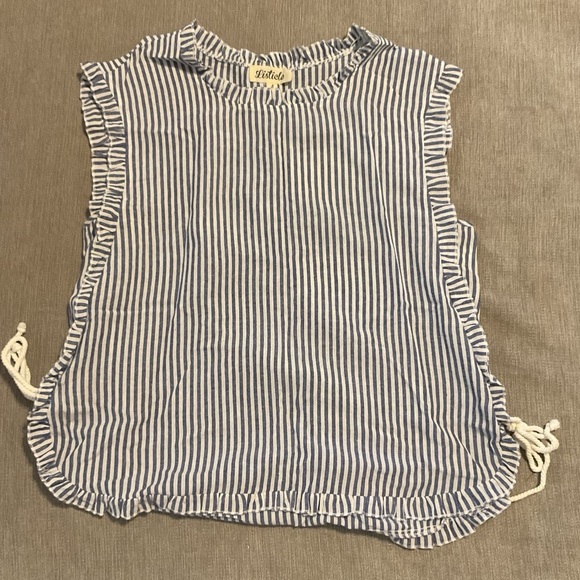 Summer striped top with rope detail‎ small - Picture 1 of 6